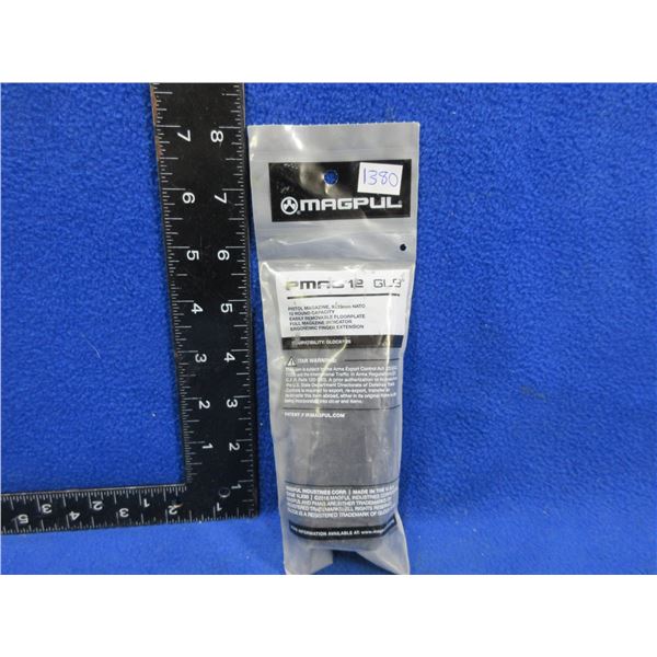 NEW - Magpul 9X19MM PMAG 12 GL9 - 12 Round Magazine, Pinned to 10 - PAL Required