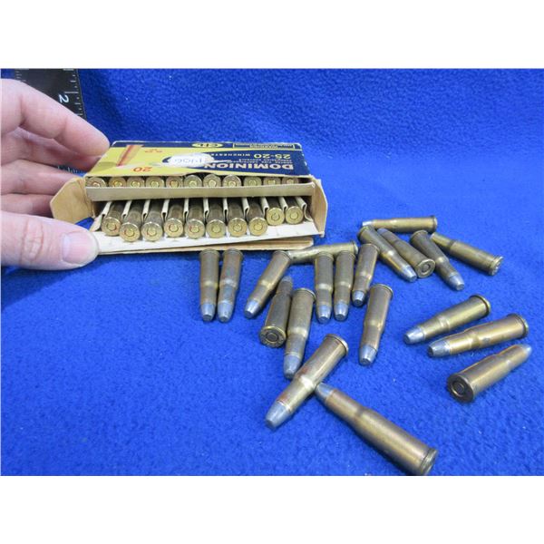 Misc. 25-20 Win. Reloads (Pick Up or Ship by UPS Only)
