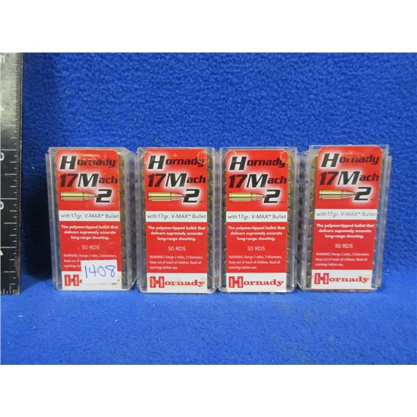17 Mach 2 17gr V-Max Hornady (Pick Up or Ship by UPS Only)