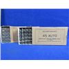 Image 1 : 45 Auto Reloads - 2 Boxes of 50 (Pick Up or Ship by UPS Only)