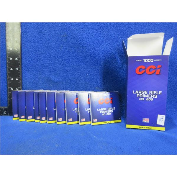 CCI Large Rifle Primers No. 200 (Pick Up or Ship by UPS Only) - Carton of 1000
