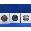 Image 10 : 9 Canadian 50 Cent Coins - 2002 x 3, 1985 x 3, 1982, 1983 and 1984
