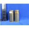Image 1 : 2 - 37-85 Brass Shell Casings - Both have the "Flaming Bomb" Mark