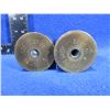 Image 2 : 2 - 37-85 Brass Shell Casings - Both have the "Flaming Bomb" Mark
