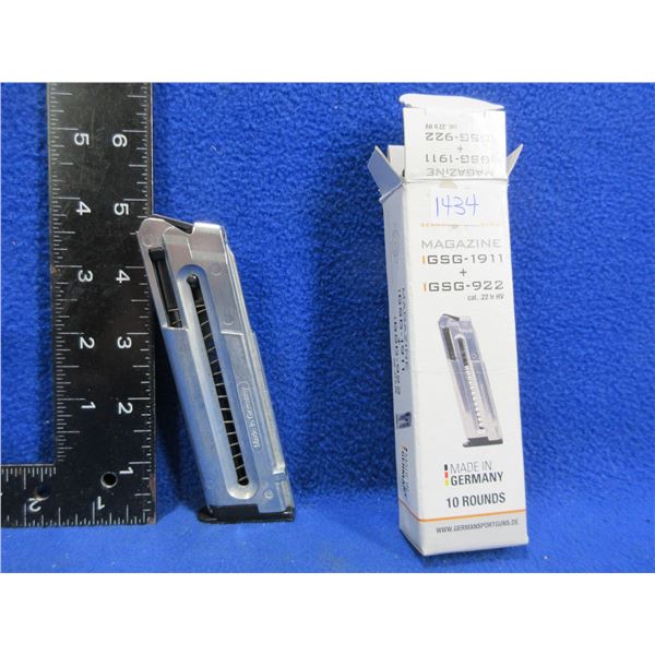 NEW - 22 LR GSG -1911 & GSG-922 - 10 Round Magazine - PAL Required