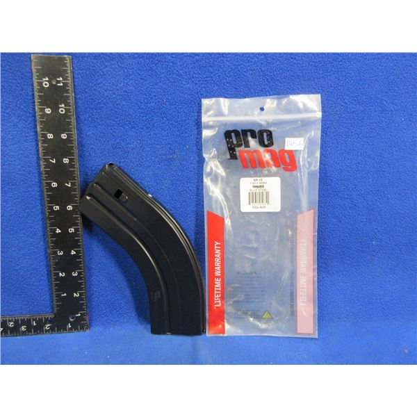 7.62X39 Pro Mag AR-15 Blue Steel - 30 Round Magazine - Pinned to 5