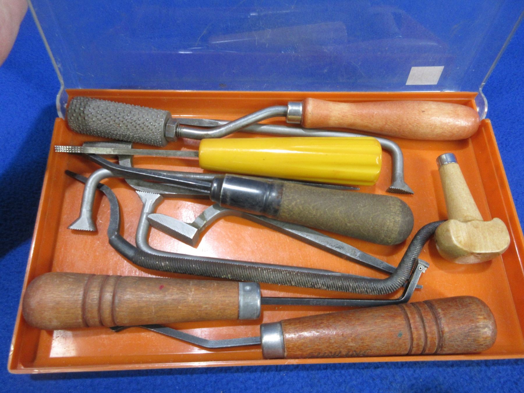 Handheld Rifle Checkering R Tools Lot of Misc. Gun Stock Checkering Tools, Files, Etc