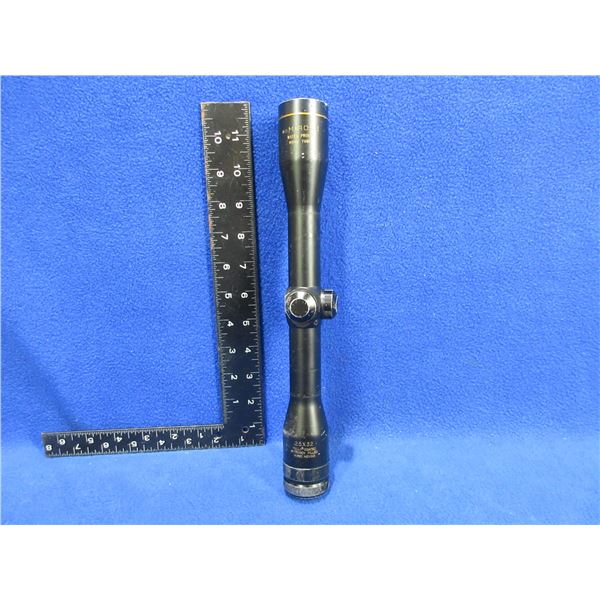 Miroku 2.5x32 Scope - 1" Tube - Appears Clear, Duplex Reticle