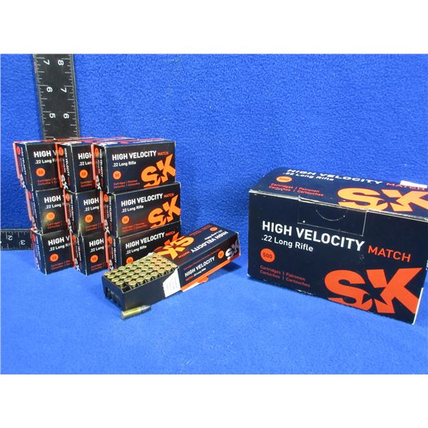 22 LR HV Match SK Cartridges (Pick Up or Ship by UPS Only)