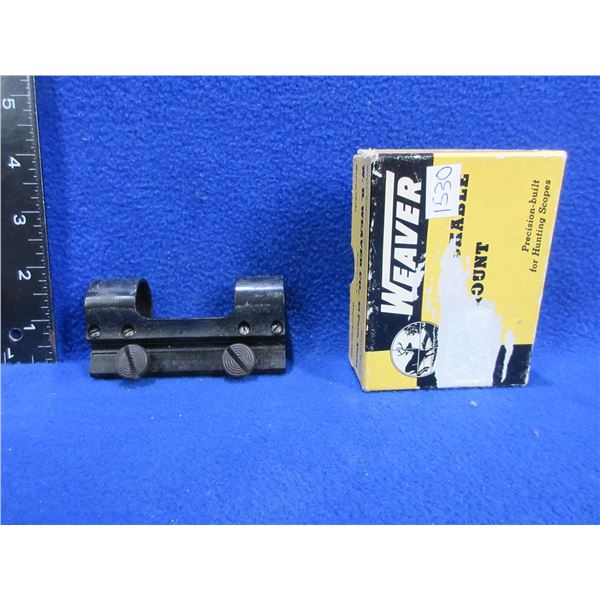 Weaver 1" Detachable Side Mount Base & Rings