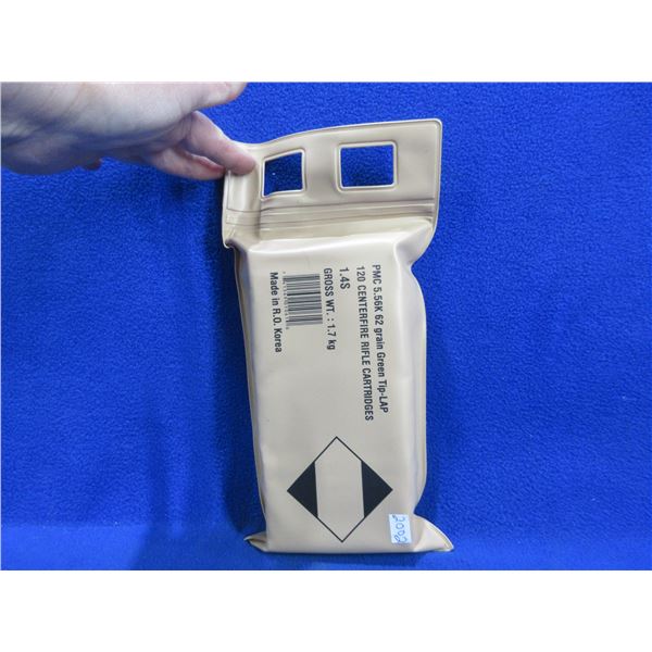 PMC 5.56K 62gr Green Tip-LAP Cartridges (Pick Up or Ship by UPS Only)