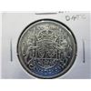Image 4 : 3 Canadian 50 Cent Coins - 1950, 1951, 1953 - .800 Silver