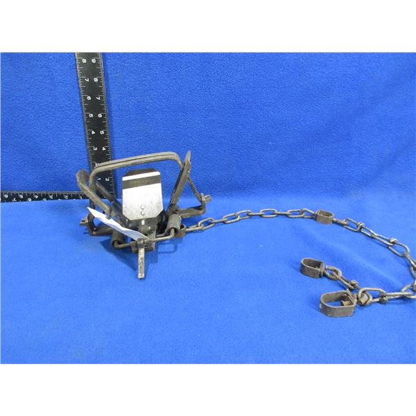 Vintage Bridger #3 Trap - 2 Coil Spring Offset Jaw