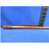 Image 2 : Leather Swagger Stick - Officer Military/RCMP - 30" Total Length