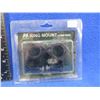 Image 1 : NcStar Ring Mount # RB06 - 30MM See-Thru Aluminum with 1" Inserts