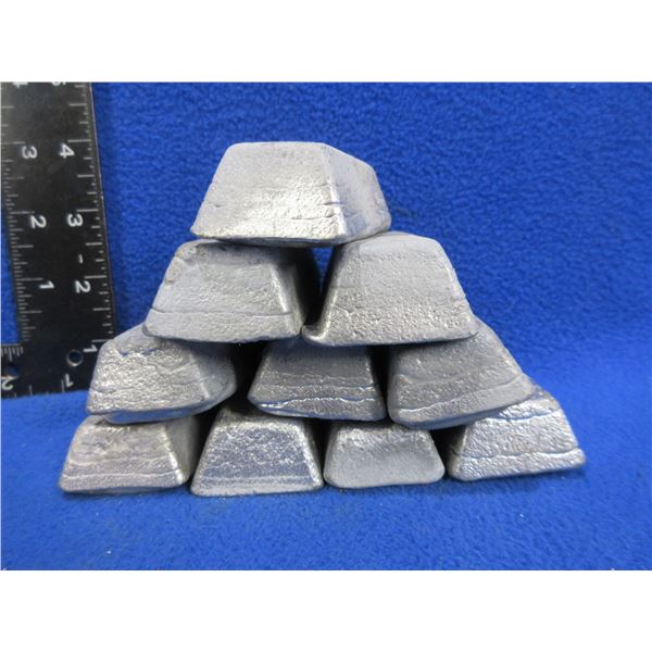 Lead Ingots - Approx. 11 Lbs