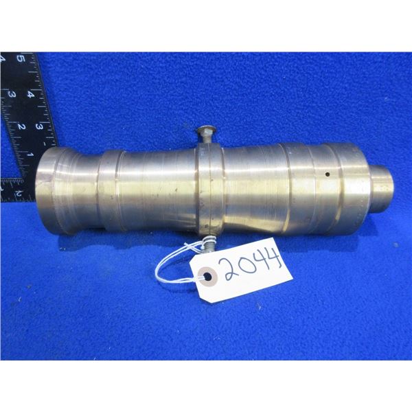 Brass Cannon Barrel - Has Touch Hole, Appears Functional