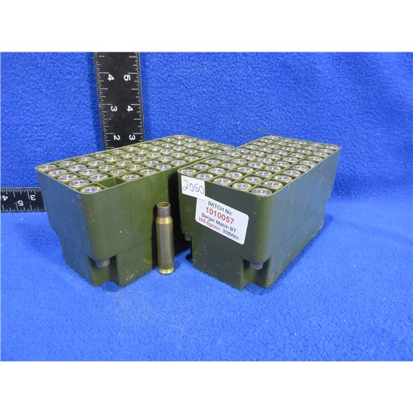 Brass Only - 308 Win. Military headstamps Unprimed - 2 Boxes of 50