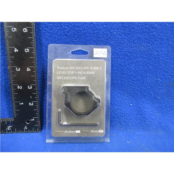 NEW - 30MM Riflescope Bubble Level with Compass - Model 5024