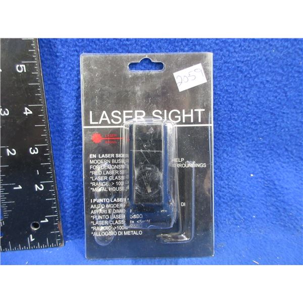 NEW - EN Red Laser Sight - Range: > 100M, Metal Housing