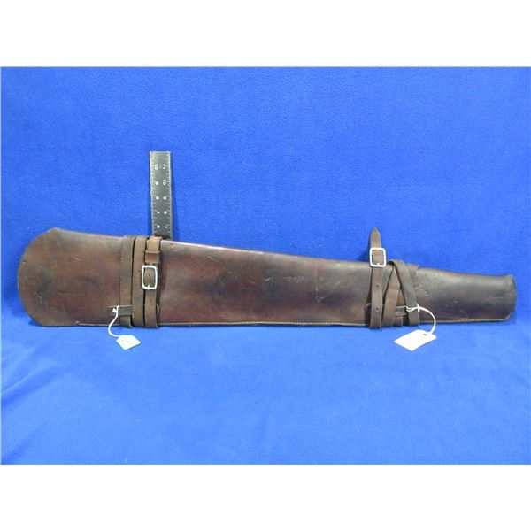 Leather Saddle Scabbard - Carbine - Approx 34"