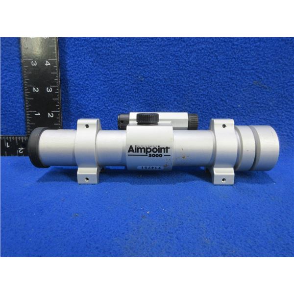 Vintage Aimpoint 5000 1x Red Dot Sight with 30MM Rings