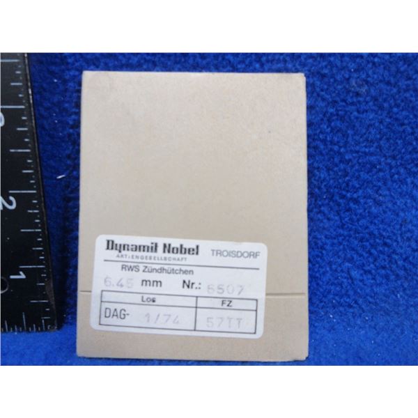 Berdan Primers - Dynamit Nobel (Pick Up or Ship by UPS Only)