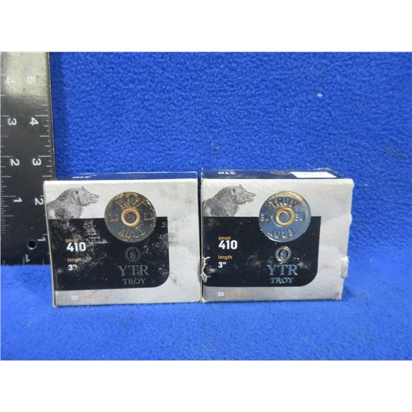 410 Ga. 3" 4 Shot YTR Troy Shotshells (Pick Up or Ship by UPS Only)