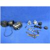 Image 1 : Lot of Misc. Firearm and Scope Parts - Turret Caps, Lens Covers, Screws, Etc.