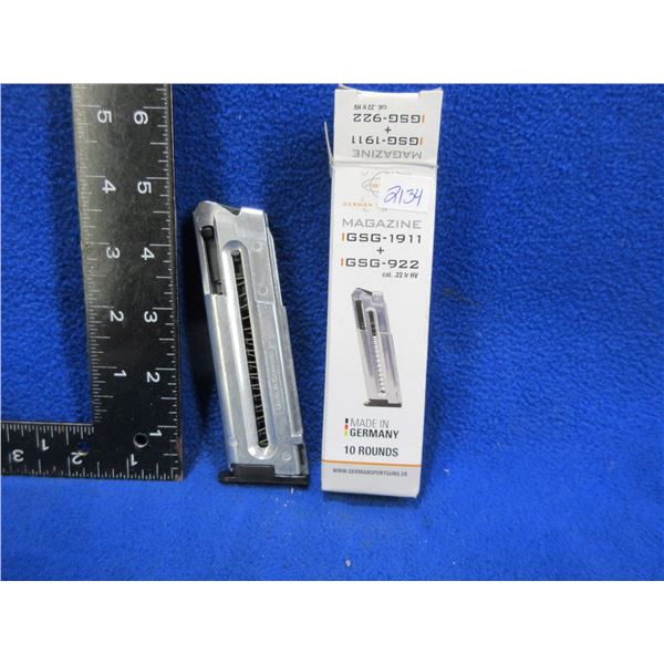 NEW - 22 LR GSG -1911 & GSG-922 - 10 Round Magazine - PAL Required