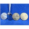 Image 4 : 3 Souvenir Coins and Souvenir Spoon