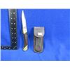 Image 1 : Schrade LB7  Lockback Folding Knife with Sheath