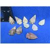 Image 1 : 10 Arrowheads - Approx. 1" to 1 1/2" Length