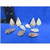 Image 2 : 10 Arrowheads - Approx. 1" to 1 1/2" Length