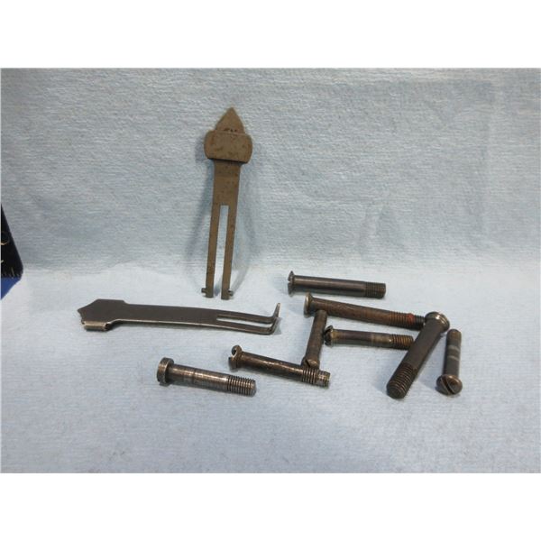 Various Tang Screws and 2 Sights