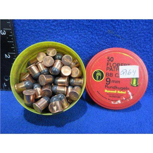 9mm Flobert Patronen BB Caps - Can of 48 (Pick Up or Ship by UPS Only)