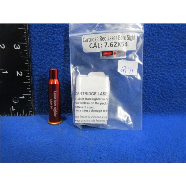 NEW - 7.62x54 Cartridge Red Laser Bore Sight with Batteries