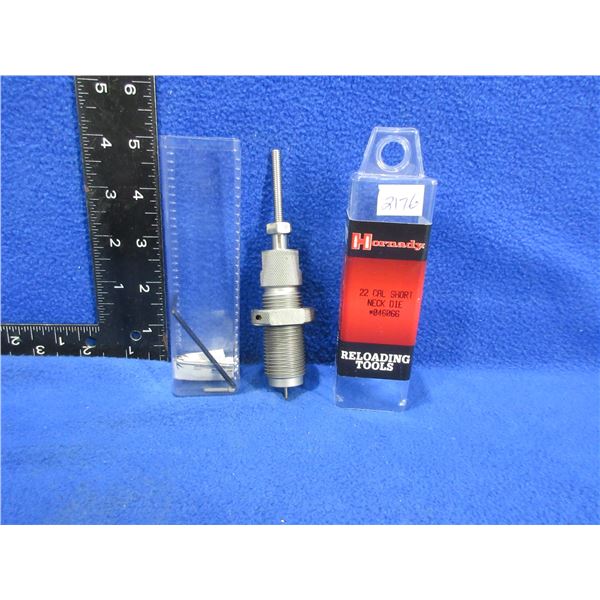 22 Caliber Short Neck Sizer Die - Hornady #046066