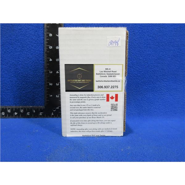 Brass Only - 220 Swift Annealed , Cleaned, Unprimed - Box of 68