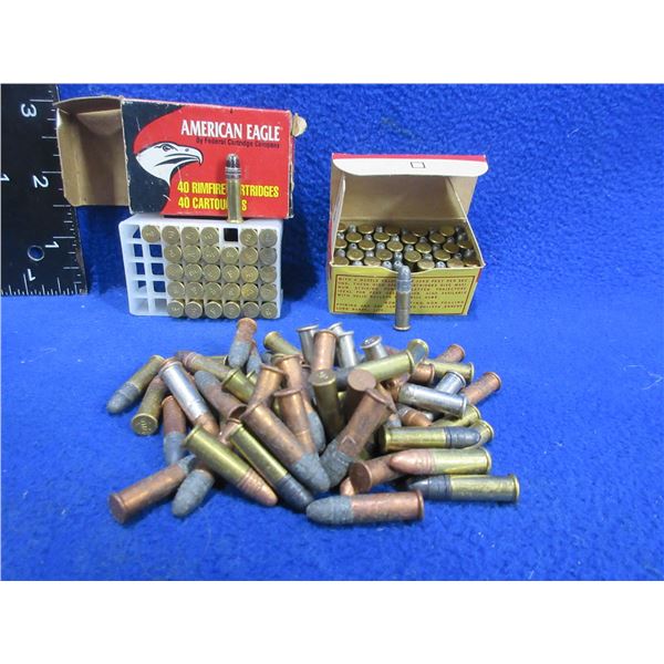 Misc. 22LR Cartridges - Lot of Approx. 144 (Pick Up or Ship by UPS Only)
