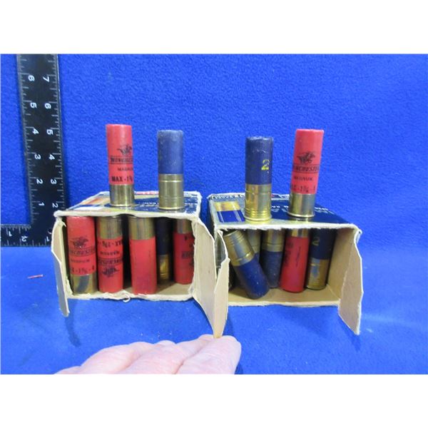Mixed. 12 Ga. Shotshells - Box of 25, Box of 22 (Pick Up or Ship by UPS Only)