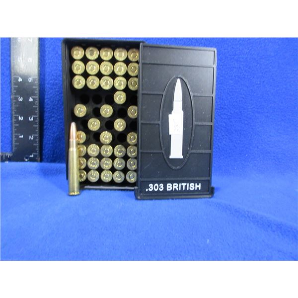 303 British Cartridges - Appear Factory - Box of 40 (Pick Up or Ship by UPS Only)