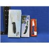 Image 2 : 3 Folding Lock Blade Knives - Frost Cutlery - Appear Unused