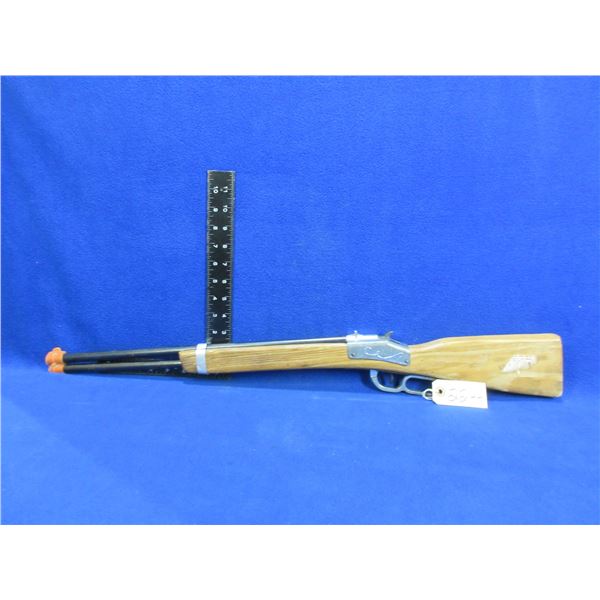Walt Disney Cap Gun - Lever Action Cap Gun, Barrel is 19", does Cock and Fire