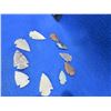 Image 1 : 10 Arrowheads - Approx. 1" to 1 1/2" Length