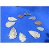Image 2 : 10 Arrowheads - Approx. 1" to 1 1/2" Length