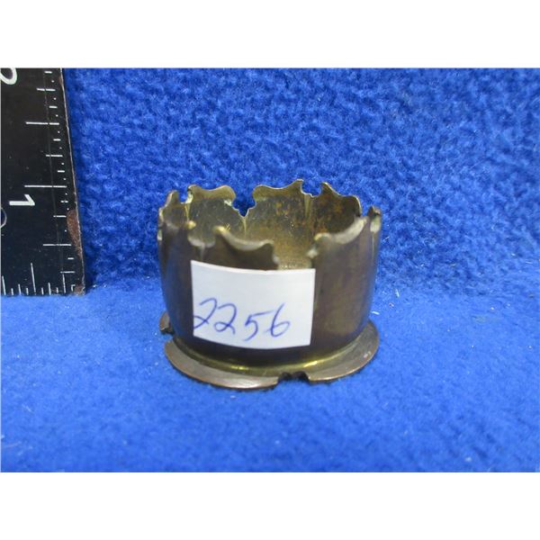 37-85 Shell Casing Trench Art Ashtray