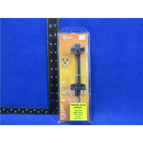 NEW - DNZ Products Game Reaper 1" Rings & Base - Thompson/Center