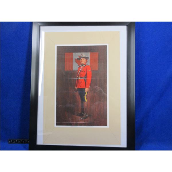 Framed Print - RCMP Officer Present Review Order of Dress - 26 1/4" x 20 1/4"