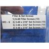 Image 2 : Lot of 20 Filler Screws and 12 Assorted Set Screws